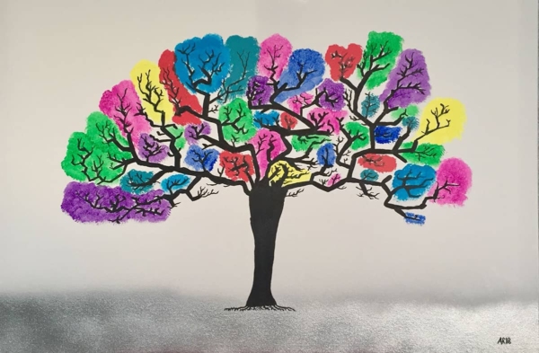 Árbol de colores